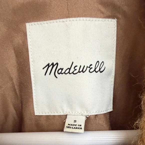 Madewell Tan Wool Blazer - Picture 2 of 2